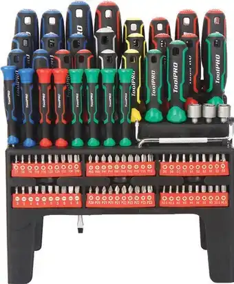 SuperCheap Auto ToolPRO 100 Pce Screwdriver Set offer