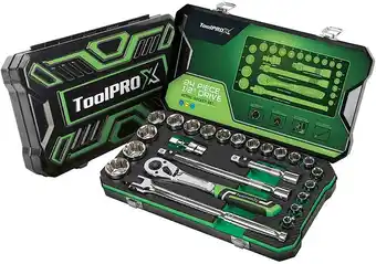 SuperCheap Auto ToolPRO-X 24 Pce Socket Set offer