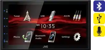 SuperCheap Auto JVC 6.8” Touchscreen Digital Media Player offer