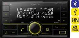 SuperCheap Auto Kenwood Double DIN Digital Media Player with Bluetooth offer