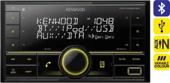 SuperCheap Auto Kenwood Double DIN Digital Media Player with Bluetooth offer