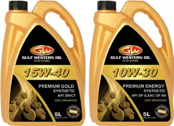 SuperCheap Auto Gulf Western 5L Premium Engine Oils^ offer