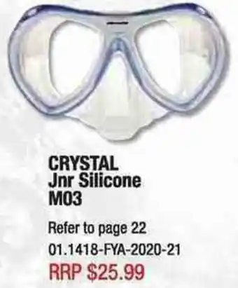 Crystal Jnr Silicone M03