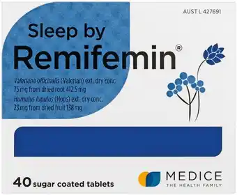 Pharmacist Advice Remifemin Sleep 40 Tablets offer