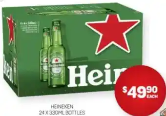 Harry Brown Heineken offer