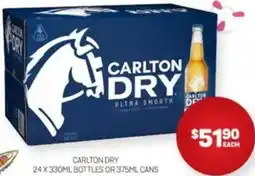 Harry Brown Carlton Dry offer