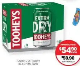 Harry Brown Tooheys Extra Dry offer