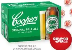 Harry Brown Coopers Pale Ale offer