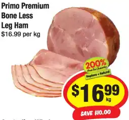 CORNETTS Primo Premium Bone Less Leg Ham offer