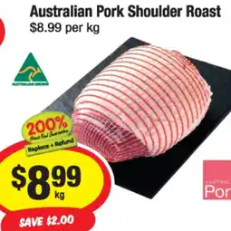 CORNETTS Australian Pork Shoulder Roast offer