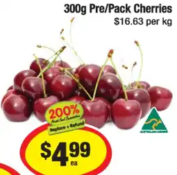 CORNETTS Cherries offer