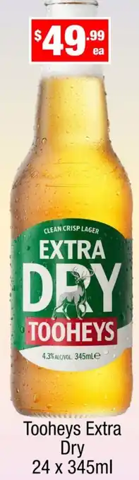 Liquor Stax Tooheys Extra Dry offer