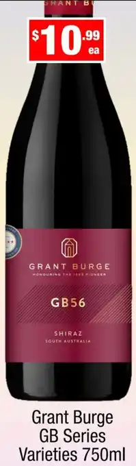 Liquor Stax Grant Burge GB Series Varieties offer