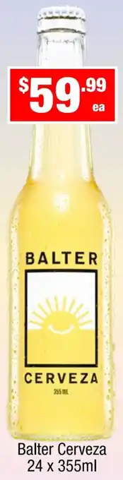 Liquor Stax Balter Cerveza offer