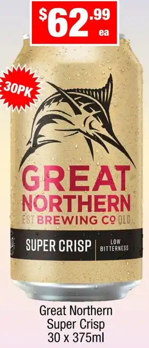 Liquor Stax Great Northern Super Crisp offer