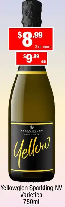 Liquor Stax Yellowglen Sparkling NV Varieties offer