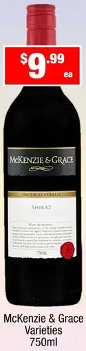 Liquor Stax McKenzie & Grace Varieties offer