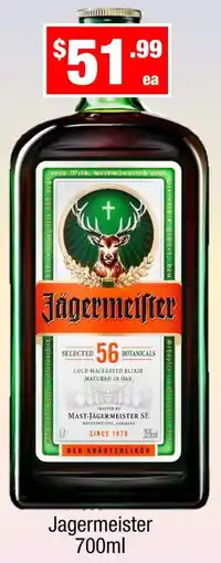 Liquor Stax Jagermeister offer