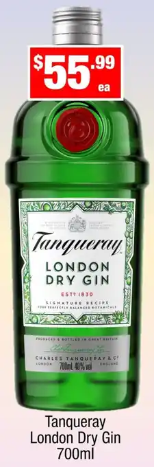 Liquor Stax Tanqueray London Dry Gin offer