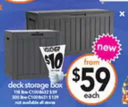 Cheap as Chips deck storage box offer