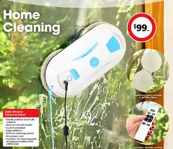 Coles window cleaning robot offer