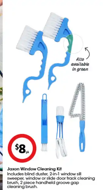 Coles window cleaning kit offer