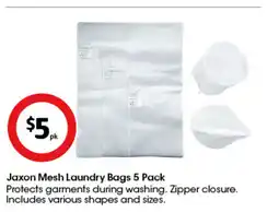 Coles Jaxon mesh laundry bags offer