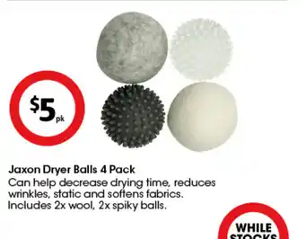 Coles dryer balls offer