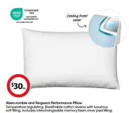 Coles Abercrombie and ferguson performance pillow offer