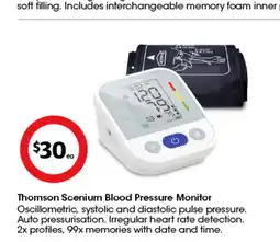 Coles Thomson scenium blood pressure monitor offer