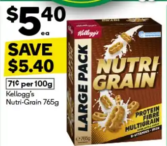 Woolworths Nutri-Grain offer