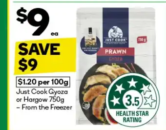 Woolworths Gyoza or hargow offer