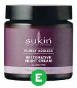 Woolworths Sukin Purely Ageless Restorative Night Cream 120ml offer
