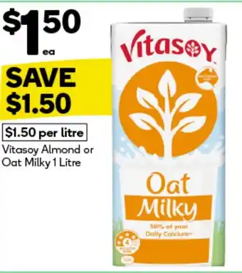 Woolworths Almond or oat milky offer