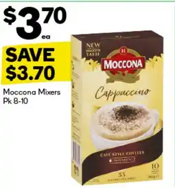 Woolworths Moccona mixers offer