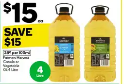 Woolworths canola or vegetable oil offer