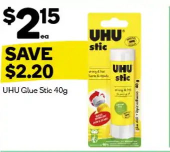 Woolworths UHU Glue Stic offer