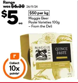 Woolworths Maggie Beer offer