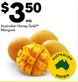 Woolworths Australian Honey Gold Mangoes offer