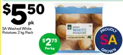 Woolworths Sa washed white potatoes offer