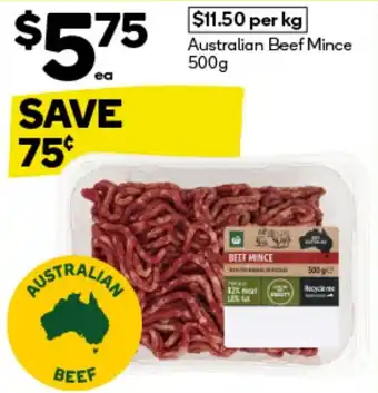 Woolworths Beef Mince offer