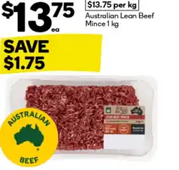 Woolworths Australian Lean Beef Mince offer