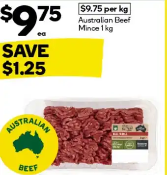 Woolworths Australian Beef Mince offer