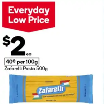 Woolworths Zafarelli Pasta offer