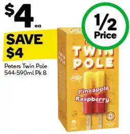 Woolworths Peters Twin Pole offer