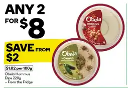 Woolworths Obela Hommus Dips offer