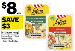 Woolworths Latina Fresh Filled Pasta offer