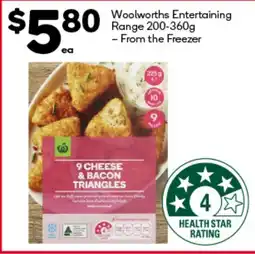 Woolworths Woolworths Entertaining 80 Range offer