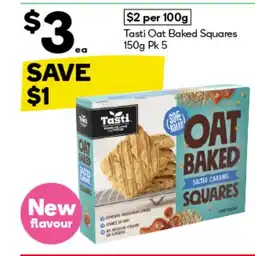 Woolworths Tasti Oat Baked Squares offer