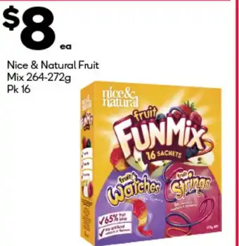 Woolworths Nice & Natural Fruit Mix offer